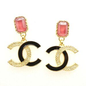 Chanel Earrings CC Logo